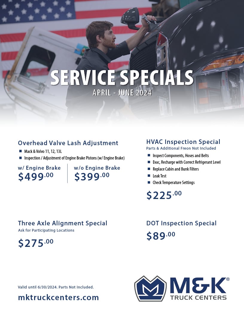 Truck Service Specials